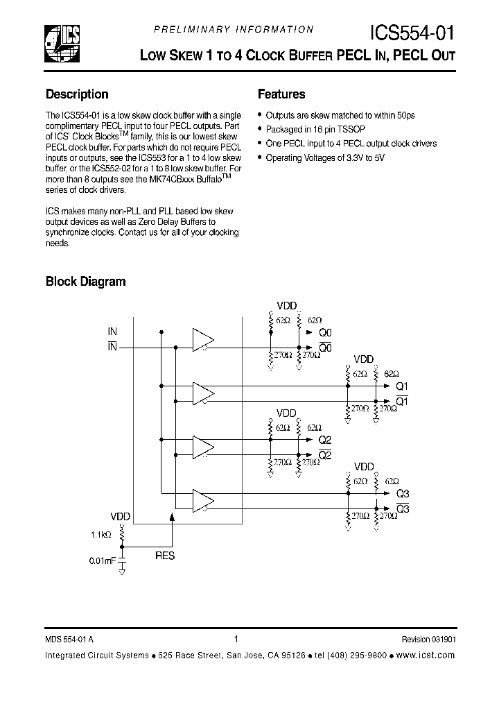 ICS554-01_224395.PDF Datasheet