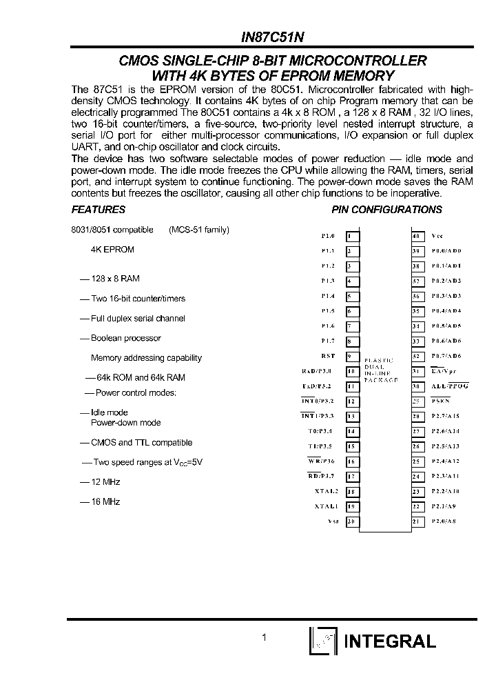 IN87C51N_260275.PDF Datasheet