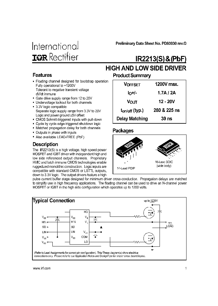 IR2213_240547.PDF Datasheet