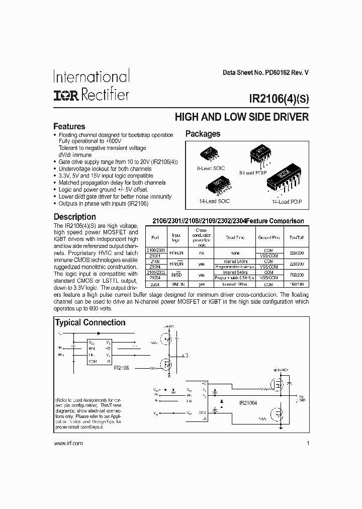 IR2301_216583.PDF Datasheet