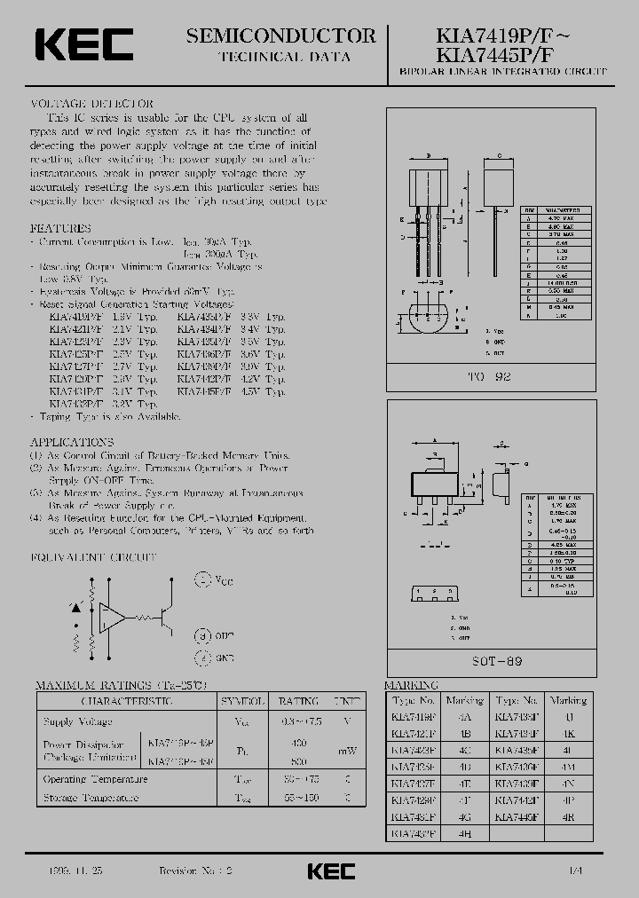KIA7419_236551.PDF Datasheet