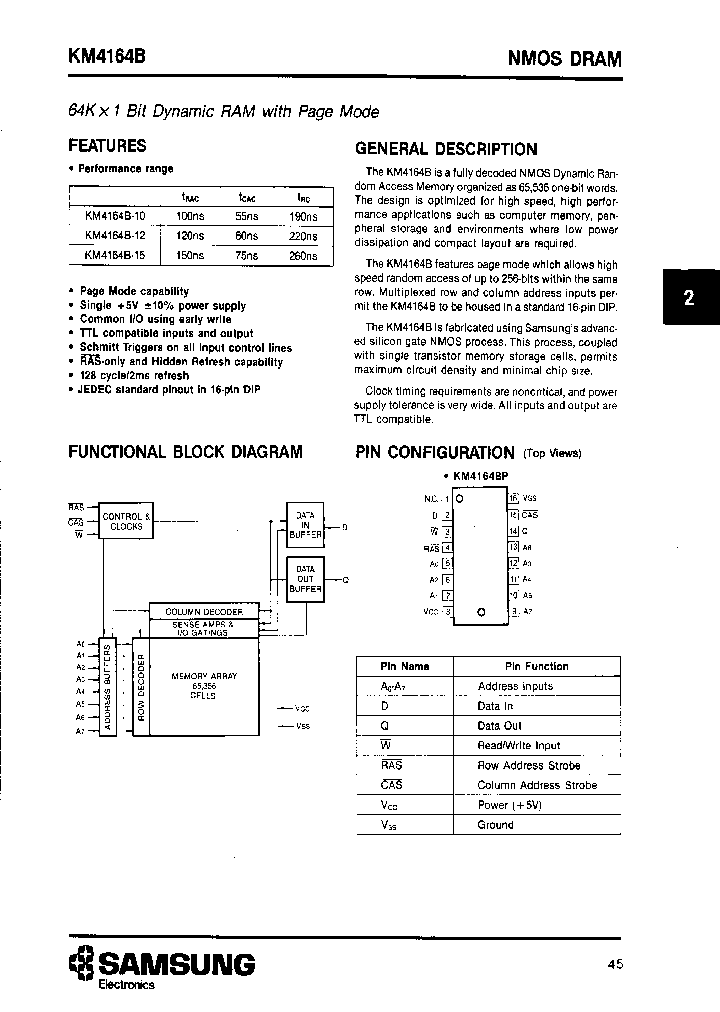 KM4164B_249647.PDF Datasheet