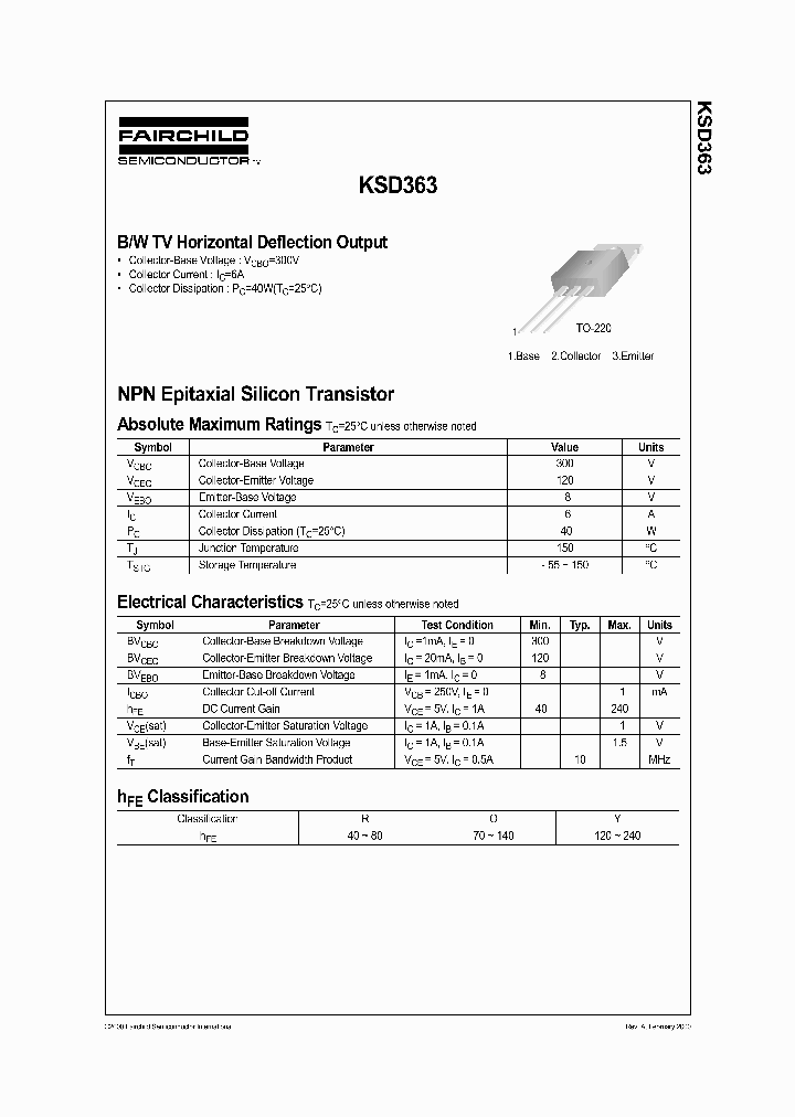 KSD363_234652.PDF Datasheet