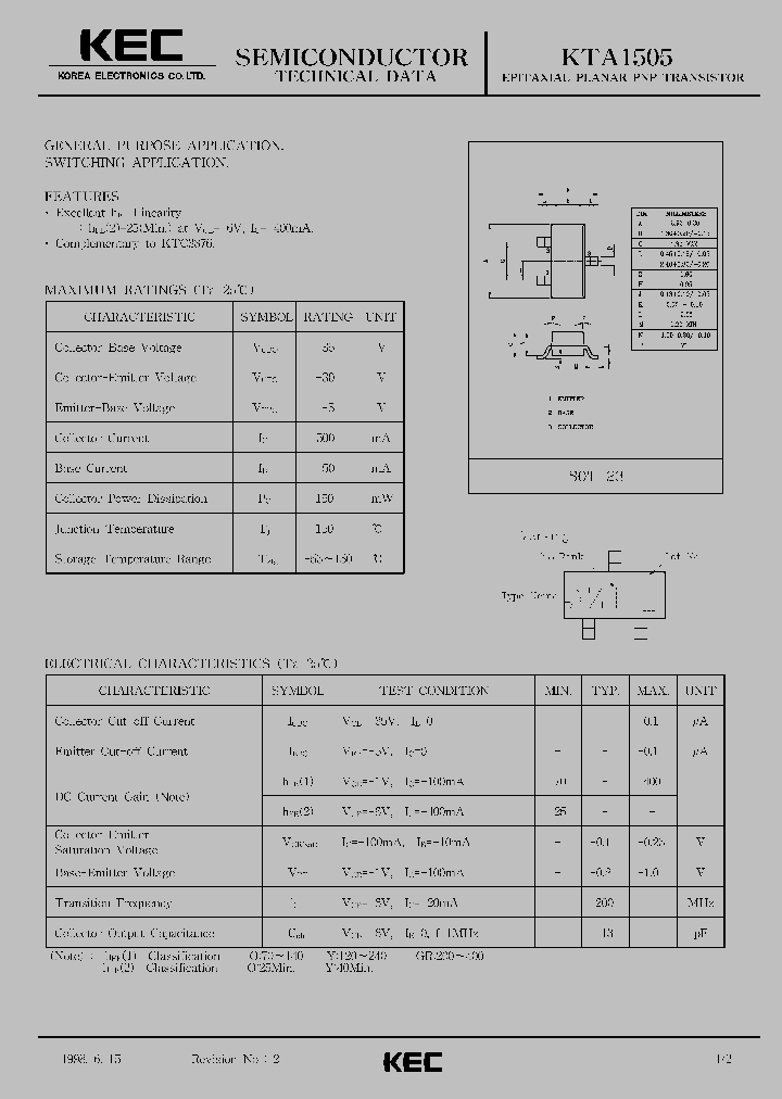 KTA1505_240080.PDF Datasheet