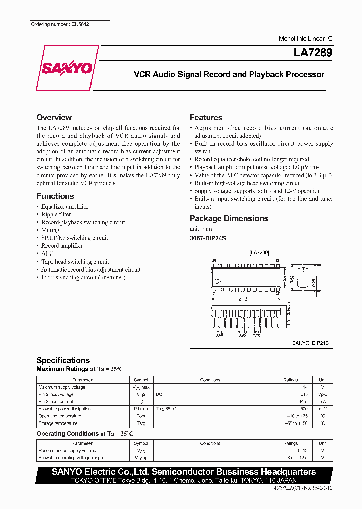 LA7289_241541.PDF Datasheet