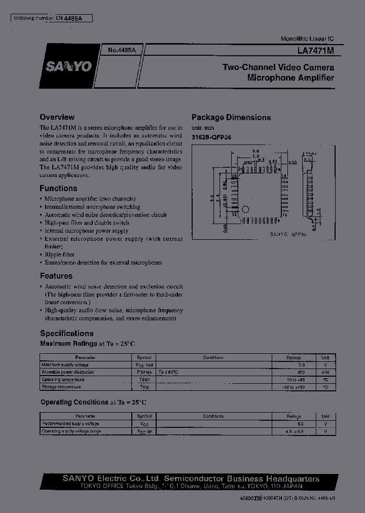 LA7471_228401.PDF Datasheet