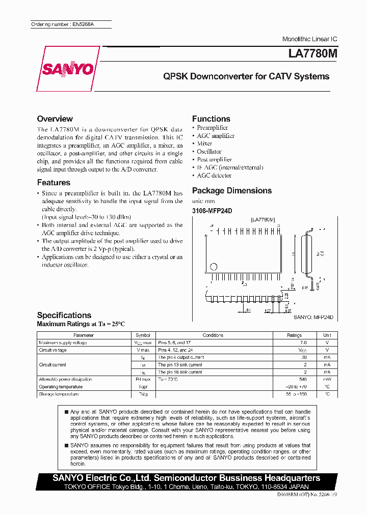 LA7780M_249145.PDF Datasheet