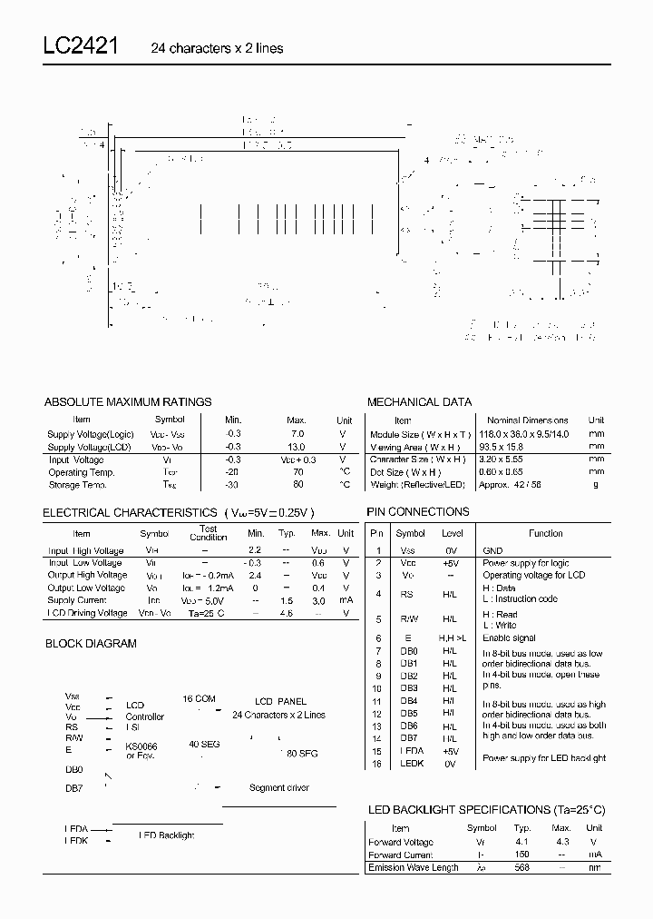 LC2421_252164.PDF Datasheet