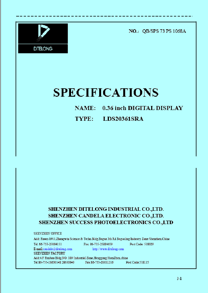 LDS-20361SRA_253621.PDF Datasheet