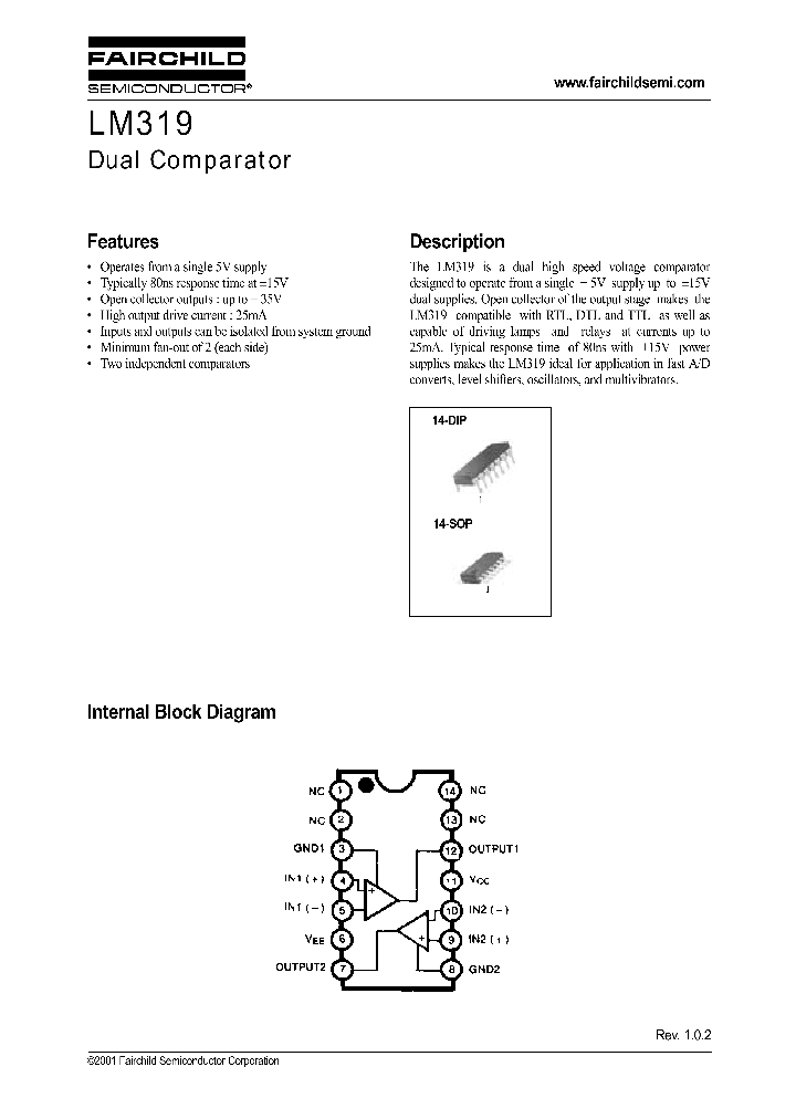 LM319_3514.PDF Datasheet