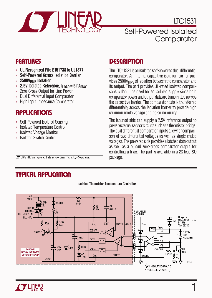 LTC1531CSW_230631.PDF Datasheet