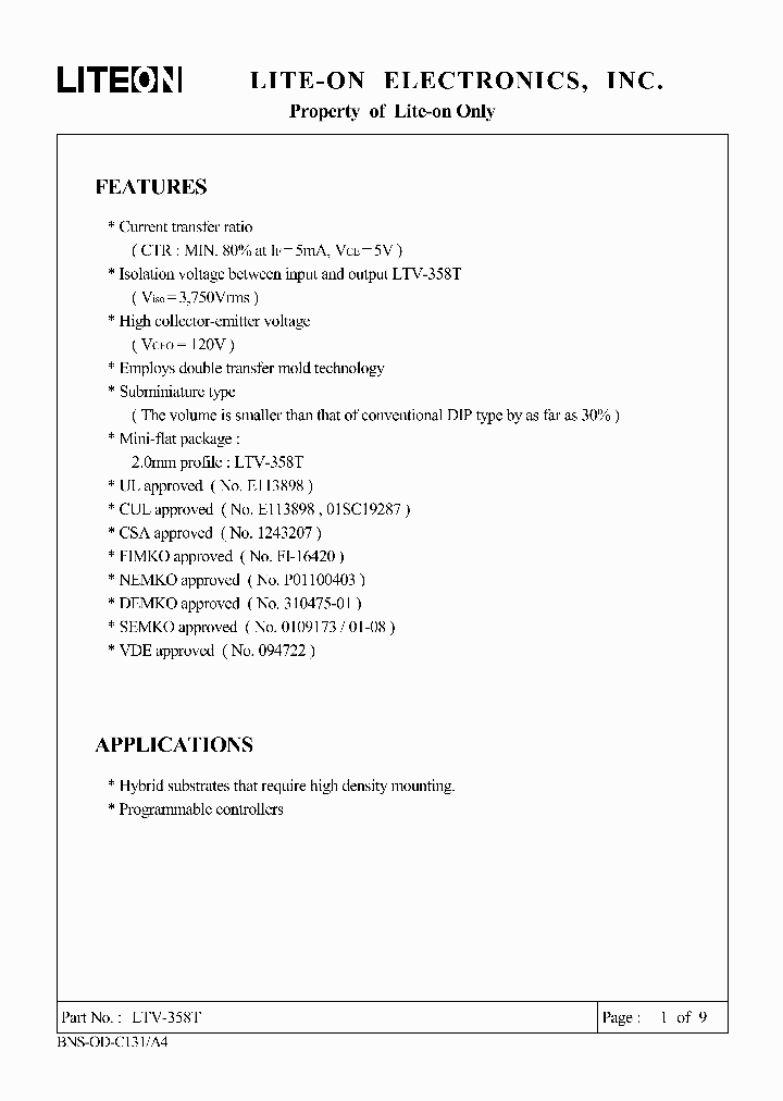 LTV-358T_216884.PDF Datasheet