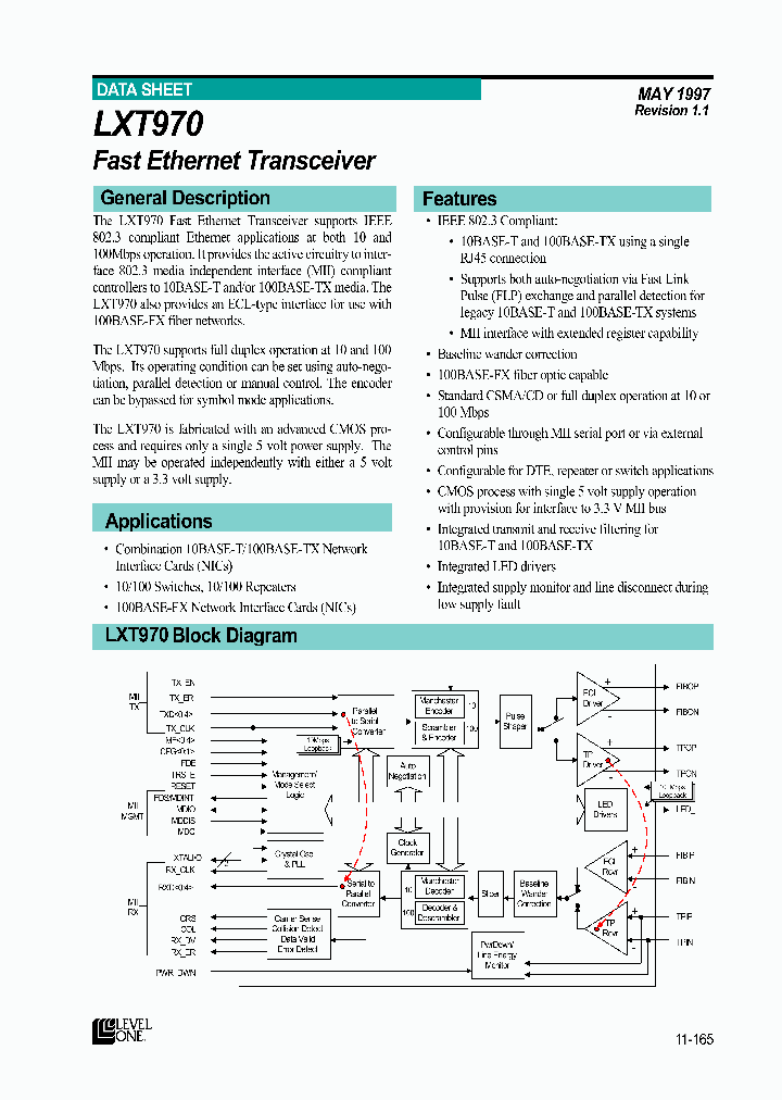 LXT970_253346.PDF Datasheet