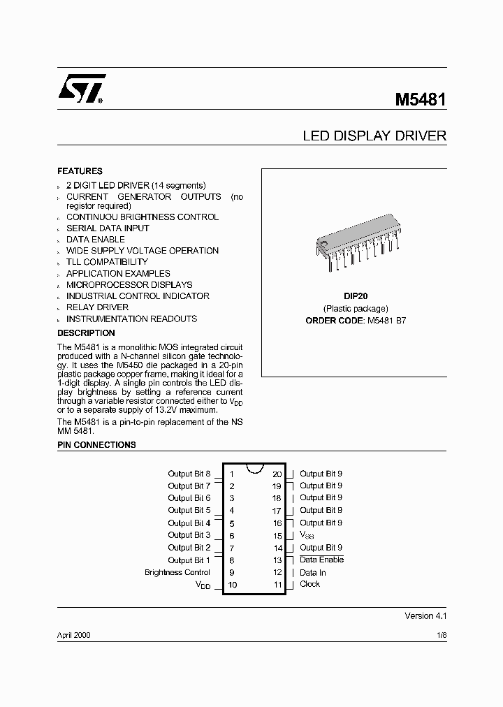 M5481_259391.PDF Datasheet