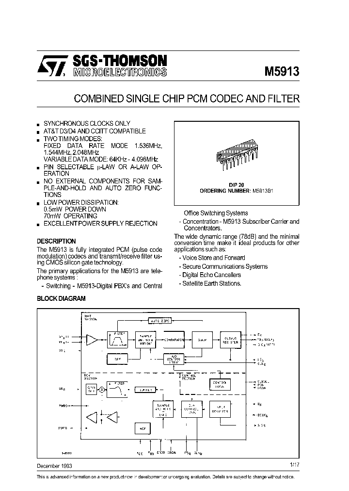 M5913_229460.PDF Datasheet