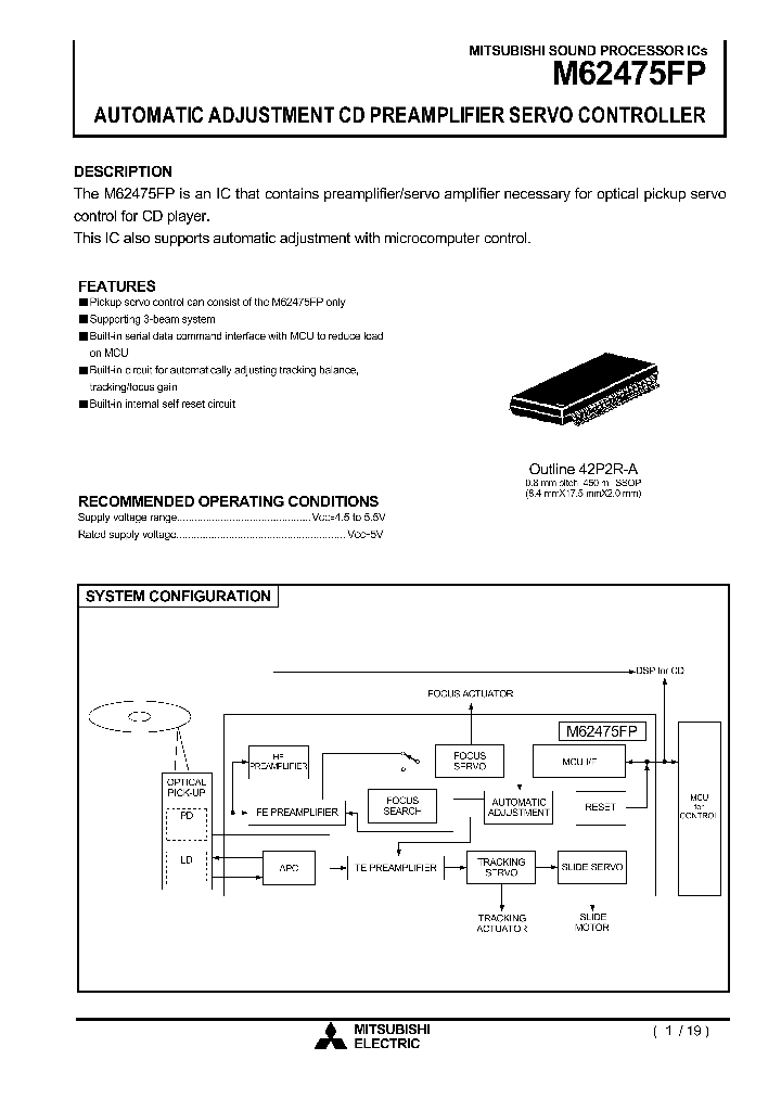 M62475FP_219763.PDF Datasheet