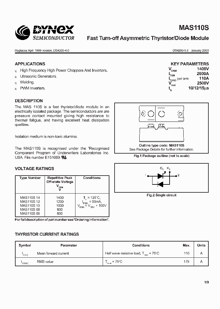 MAS110S_224753.PDF Datasheet