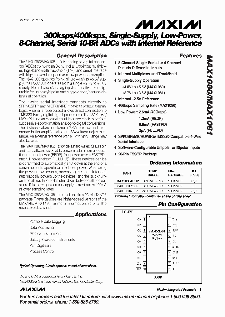 MAX1080-BMAX1081_232829.PDF Datasheet