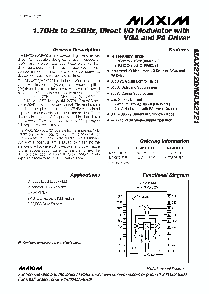 MAX2720-BMAX2721_245412.PDF Datasheet