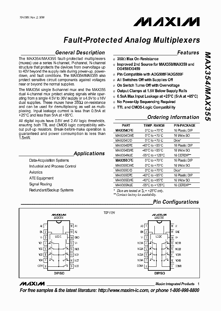MAX355_262726.PDF Datasheet