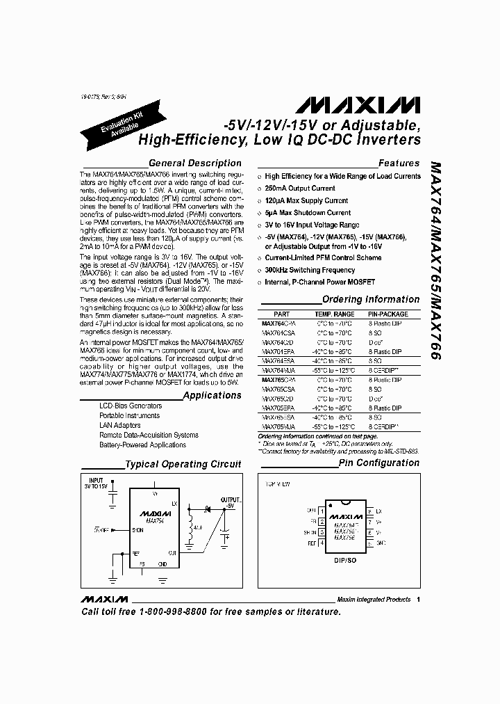 MAX766CD_250095.PDF Datasheet