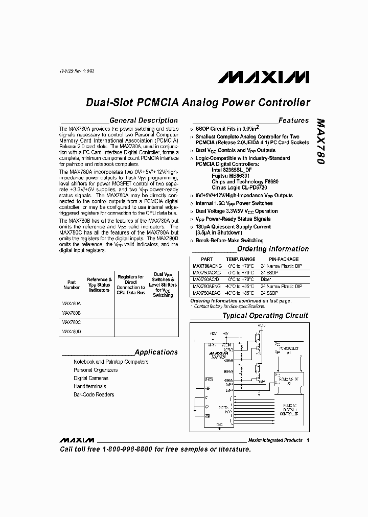 MAX780ACD_217564.PDF Datasheet
