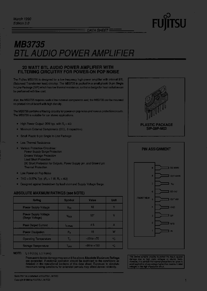 MB3735_224037.PDF Datasheet