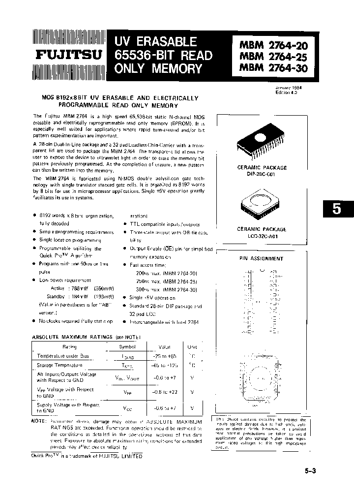 MBM2764_215746.PDF Datasheet