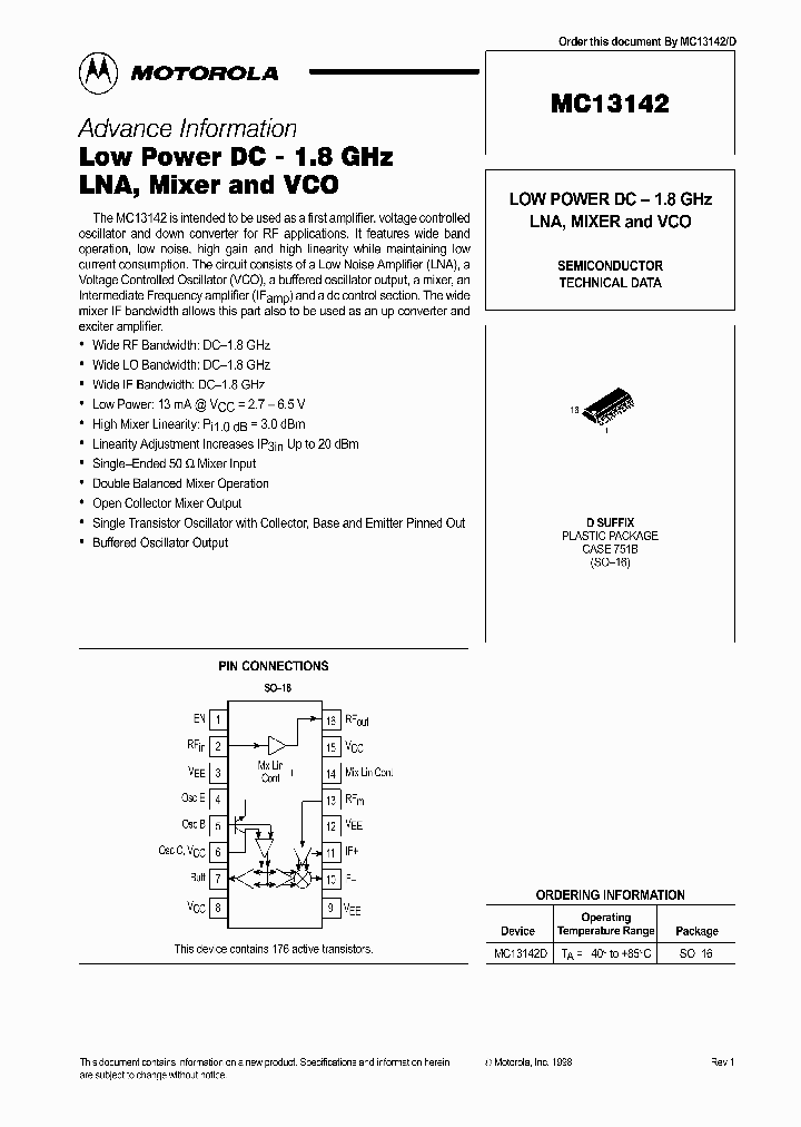 MC13142D_261471.PDF Datasheet