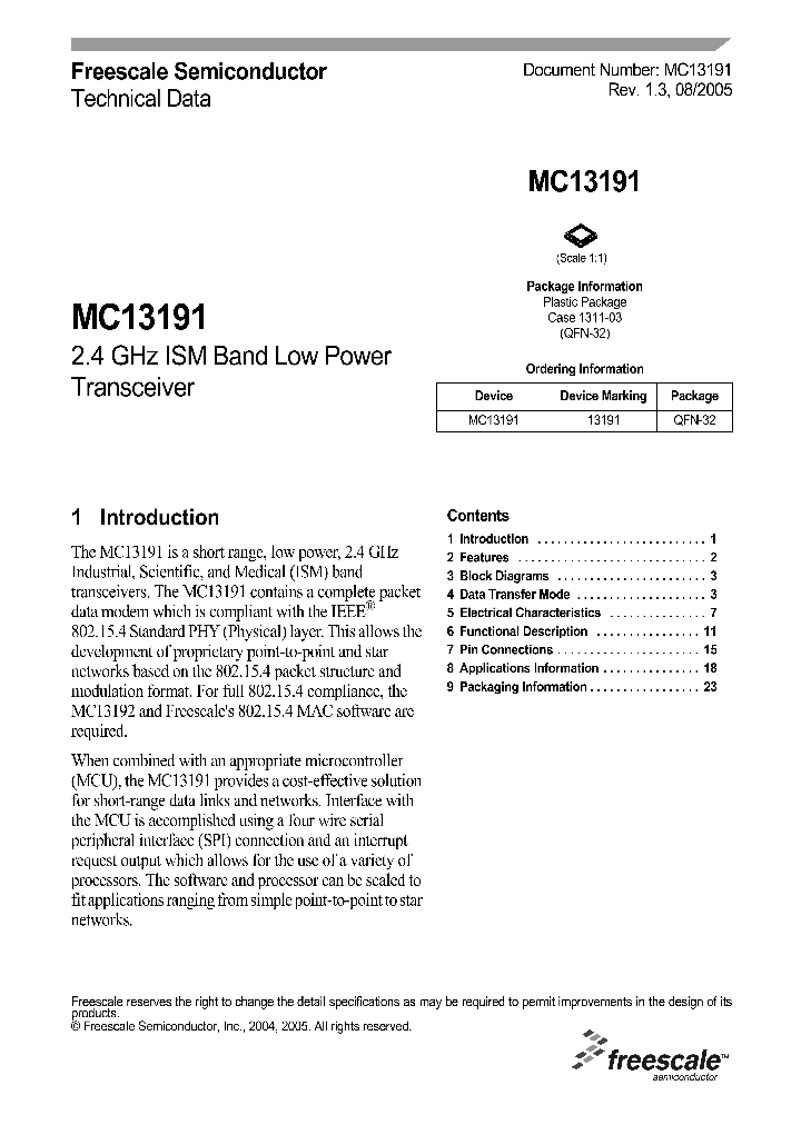 MC13191_261426.PDF Datasheet