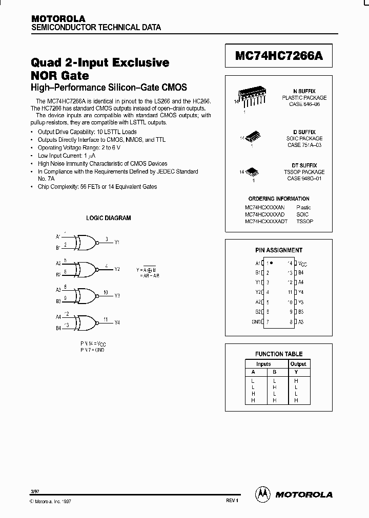 MC74HC7266A_260929.PDF Datasheet
