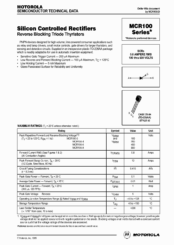 MCR100_217976.PDF Datasheet