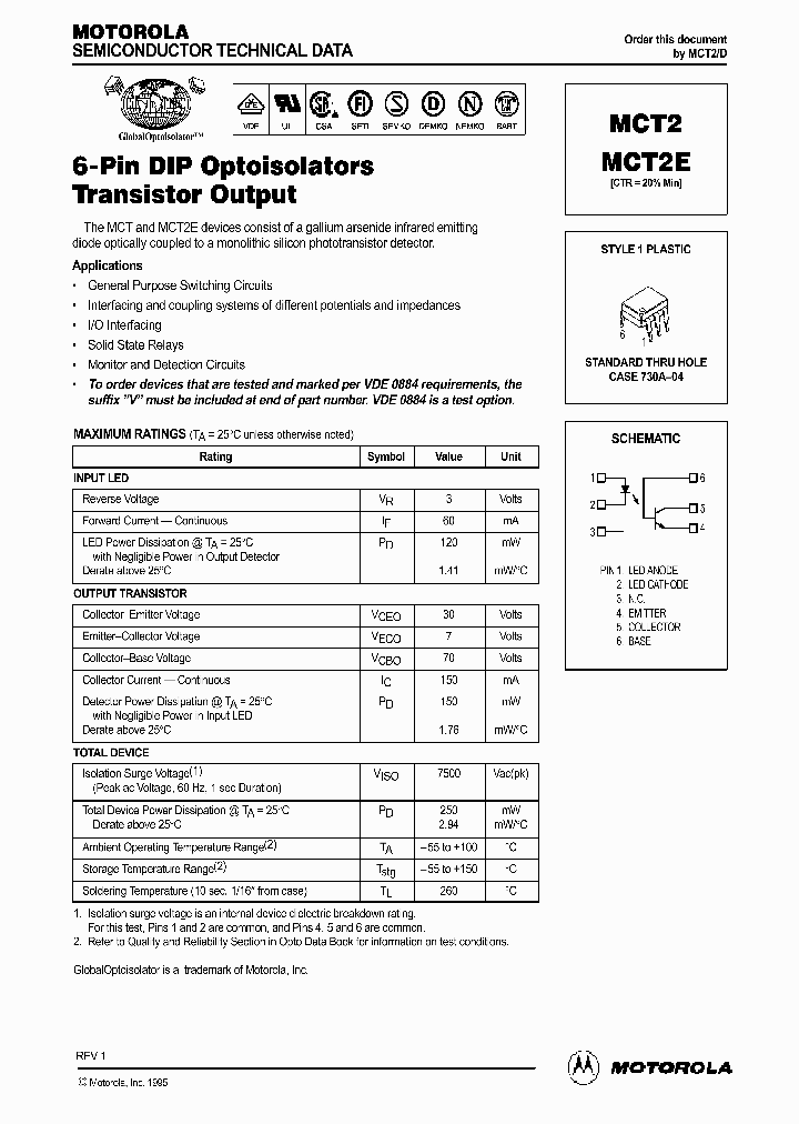 MCT2E_251889.PDF Datasheet