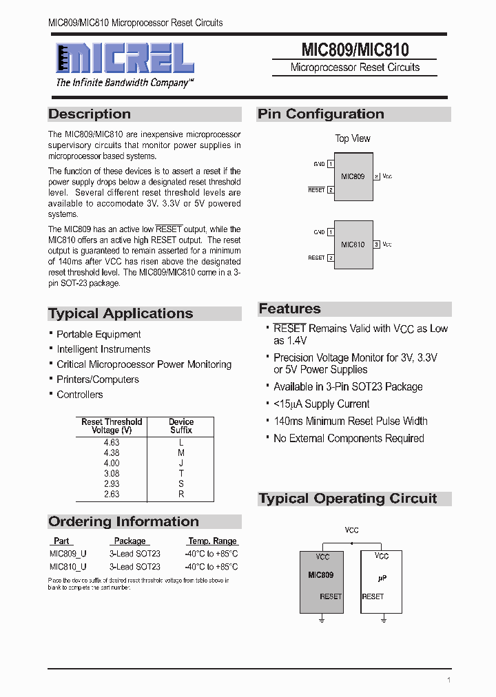 MIC809_215312.PDF Datasheet