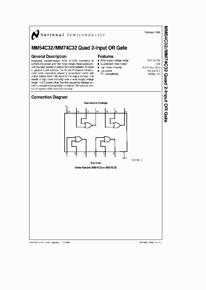 MM54C32_226536.PDF Datasheet