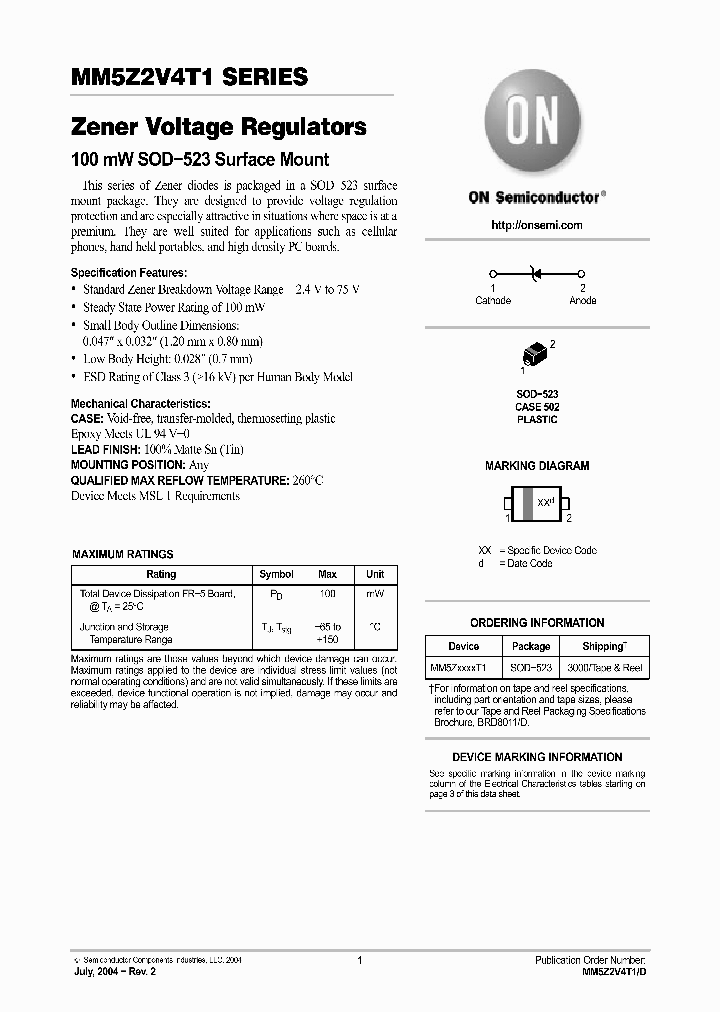 MM5Z5V6T1_251756.PDF Datasheet