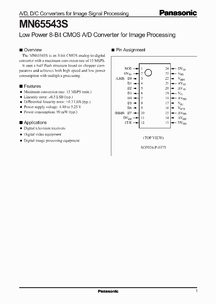 MN65543_95807.PDF Datasheet