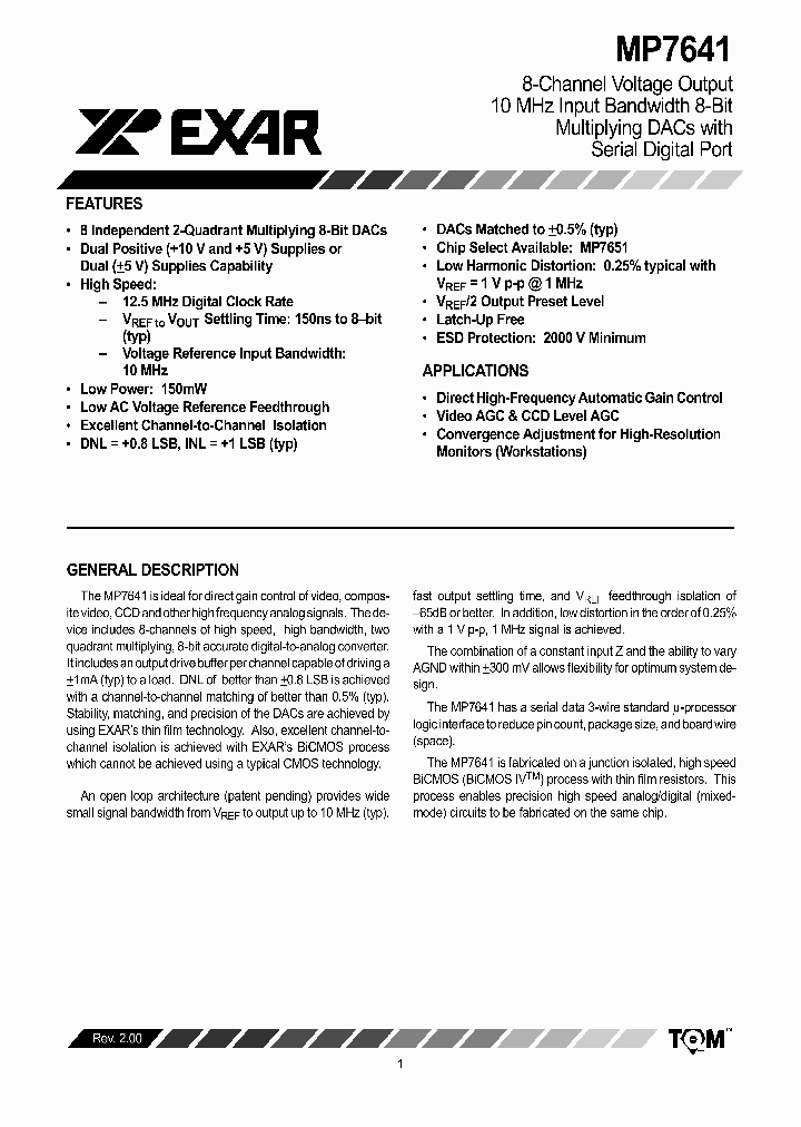 MP7641_242376.PDF Datasheet