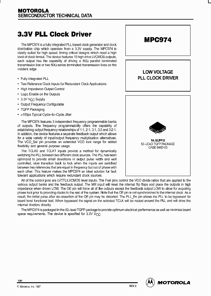 MPC974_231967.PDF Datasheet