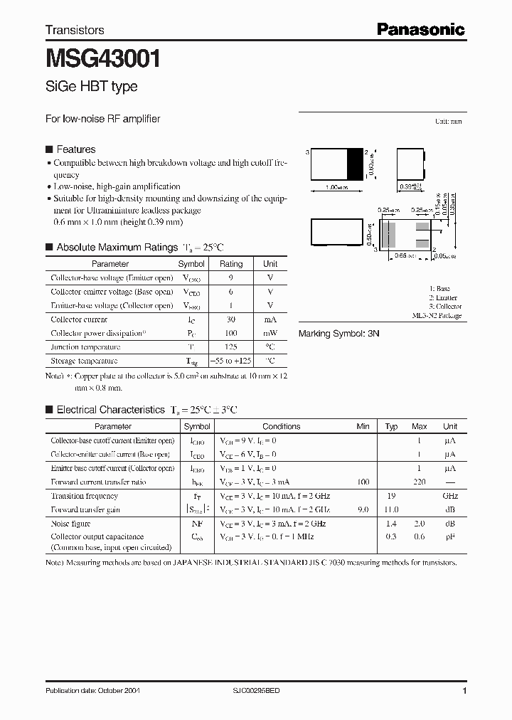 MSG43001_217023.PDF Datasheet