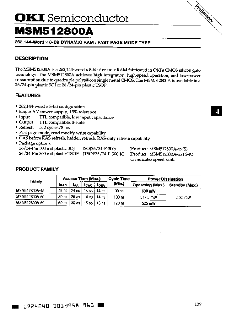 MSM512800A_239010.PDF Datasheet