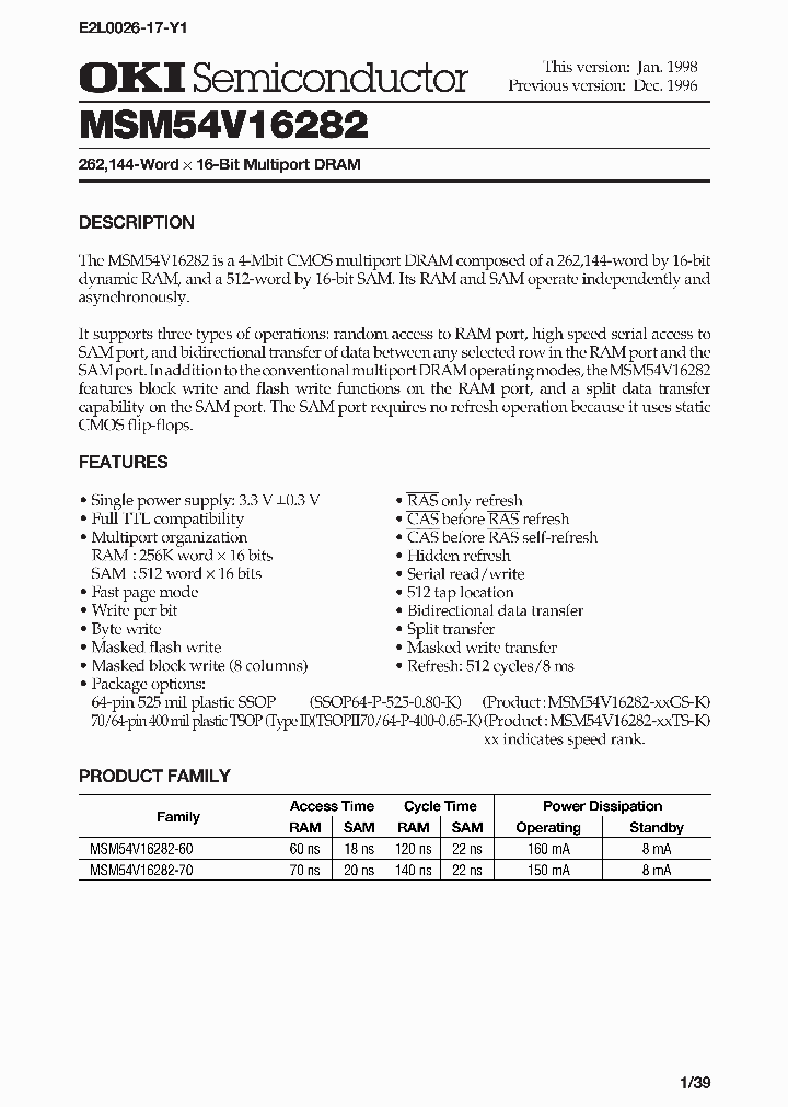 MSM54V16282_262507.PDF Datasheet