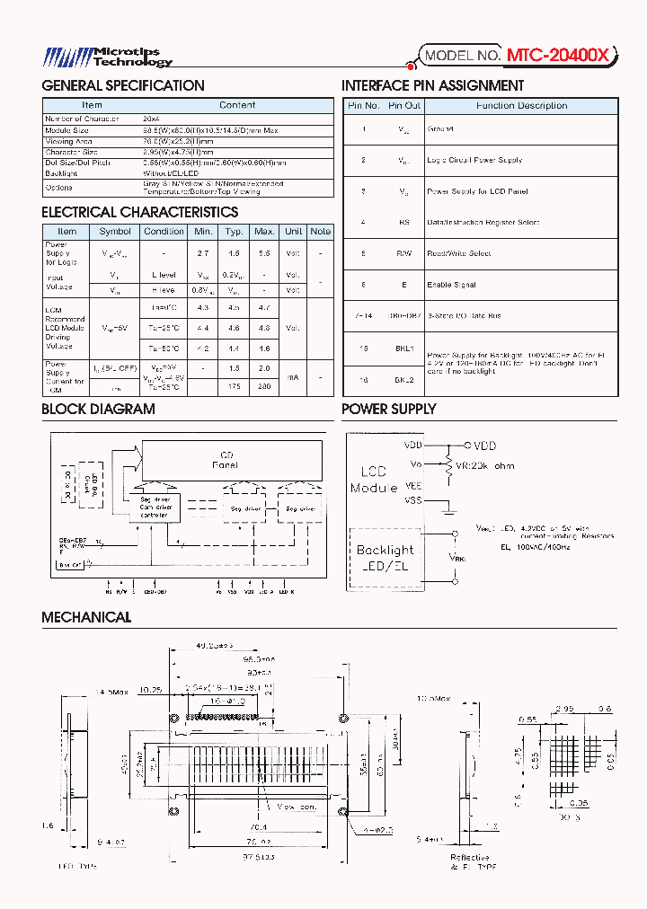MTC-20400X_225105.PDF Datasheet