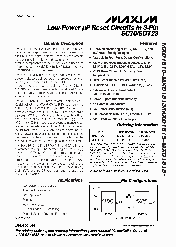 MXD1818UR_248873.PDF Datasheet