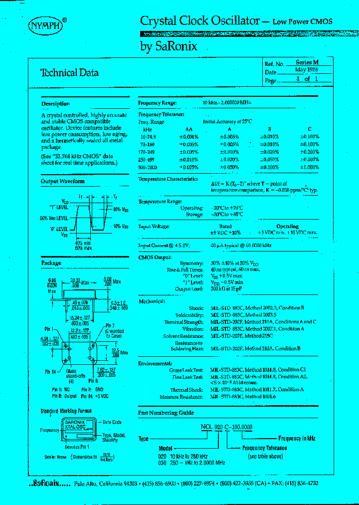 NCL030C-100000_217736.PDF Datasheet