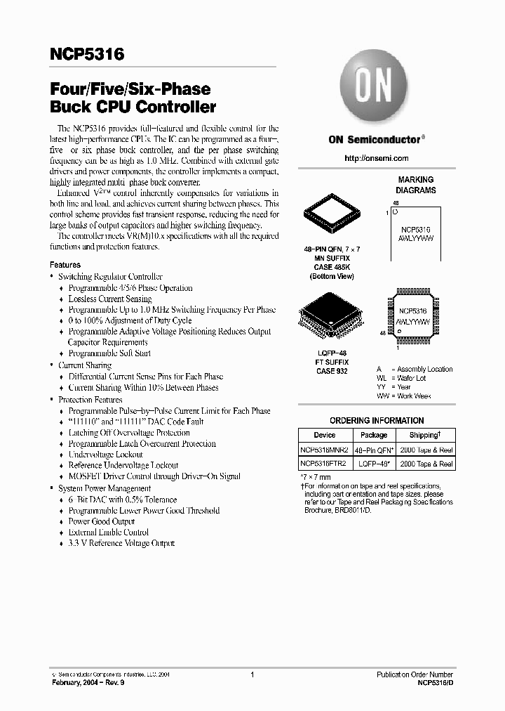 NCP5316_254298.PDF Datasheet