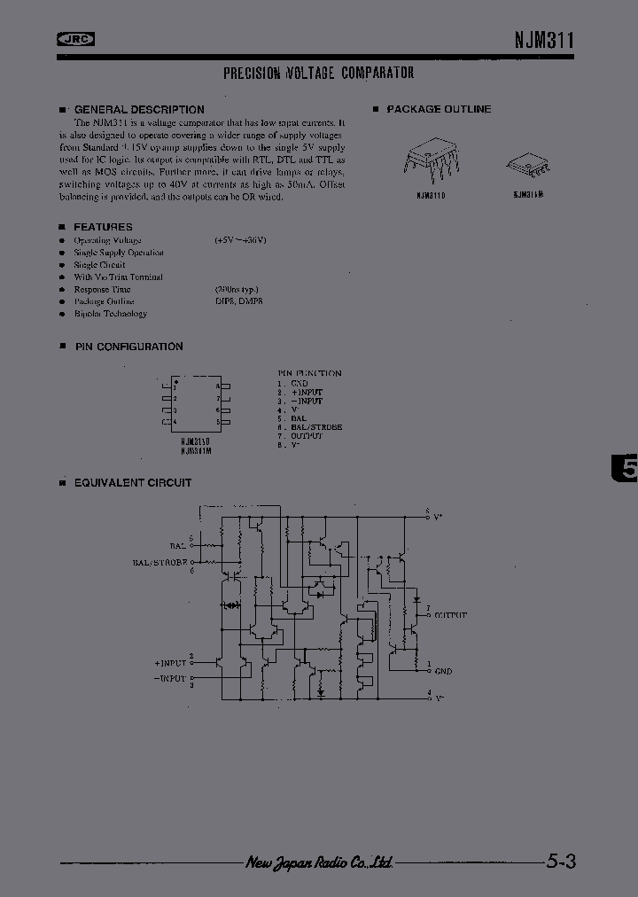 NJM311_250058.PDF Datasheet