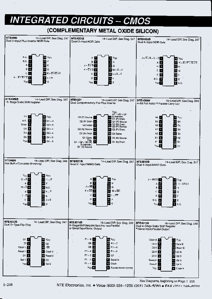 NTE4000_232737.PDF Datasheet