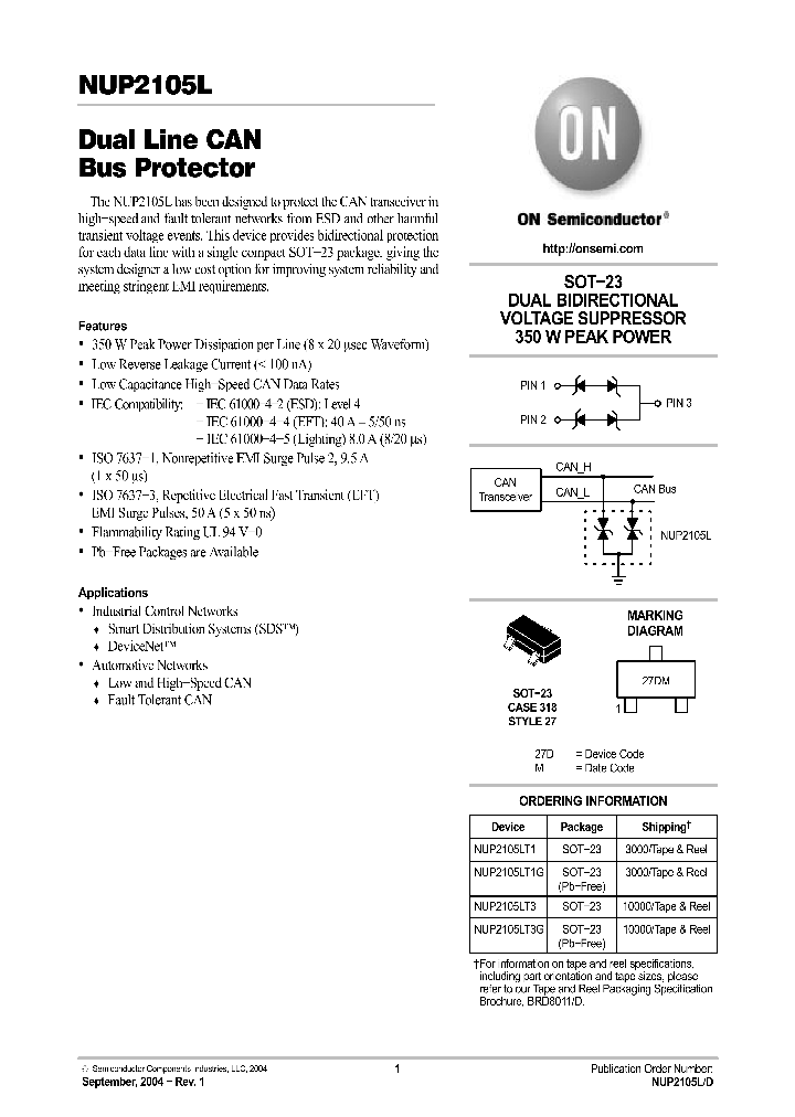 NUP2105LT1_219400.PDF Datasheet