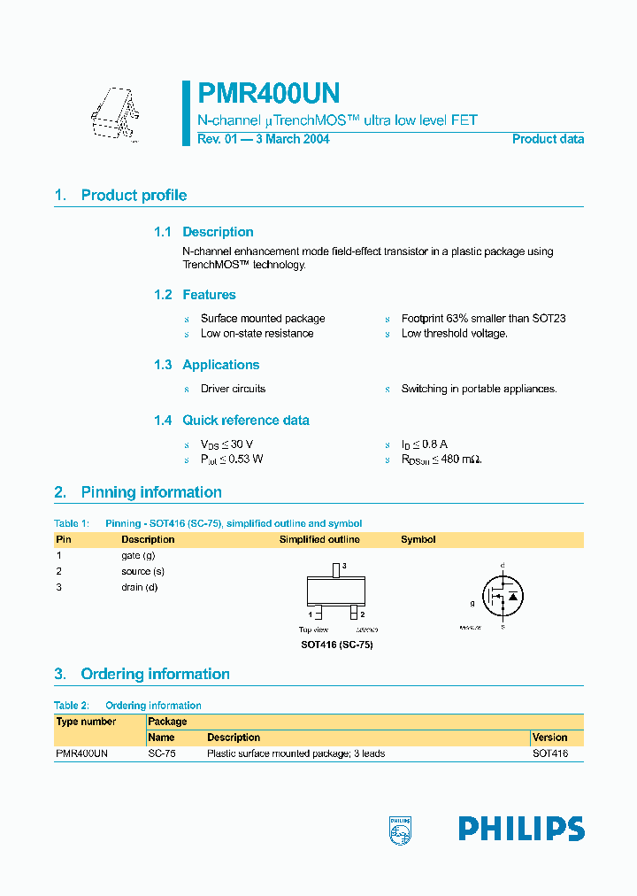 PMR400UN_229018.PDF Datasheet